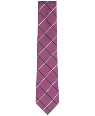 Men's Maine Grid Tie, Macy's Exclusive