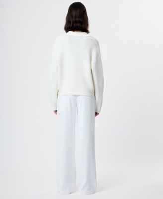 Women's Collared Pull-On Sweater