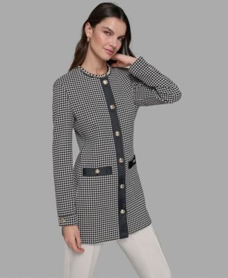 Women's Front Button Topper Jacket