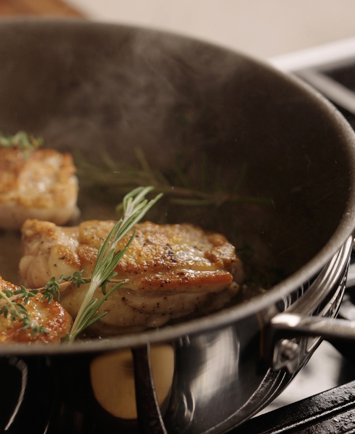 Viking Pure Glide Stainless Steel 3-quart Saucepan In Silver