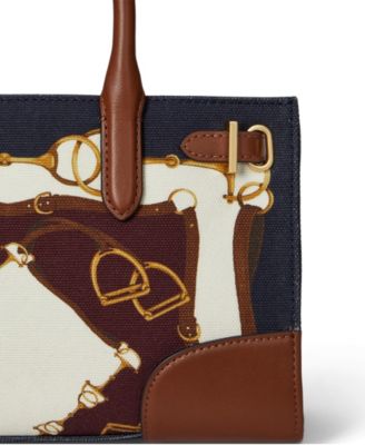 Mini Belting-Print Devyn Tote Bag