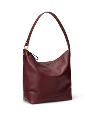 Large Smooth Leather Tasha Bucket Bag