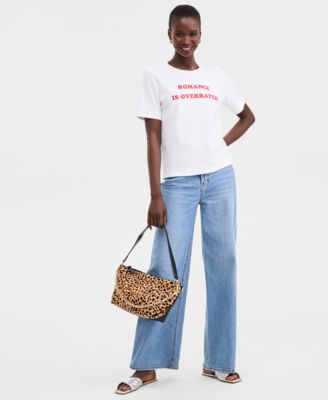 Women's Knit Romance Is Overrated T-Shirt, Macy's Exclusive