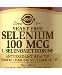 Yeast-Free Selenium ,100 mcg ,100 Tabs