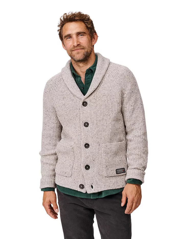 Men's Studham Shawl Collar Cardigan - thumbnail 9