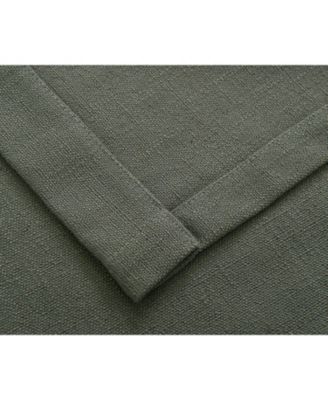 Oversized Grommet Top Window Valances - Aqua