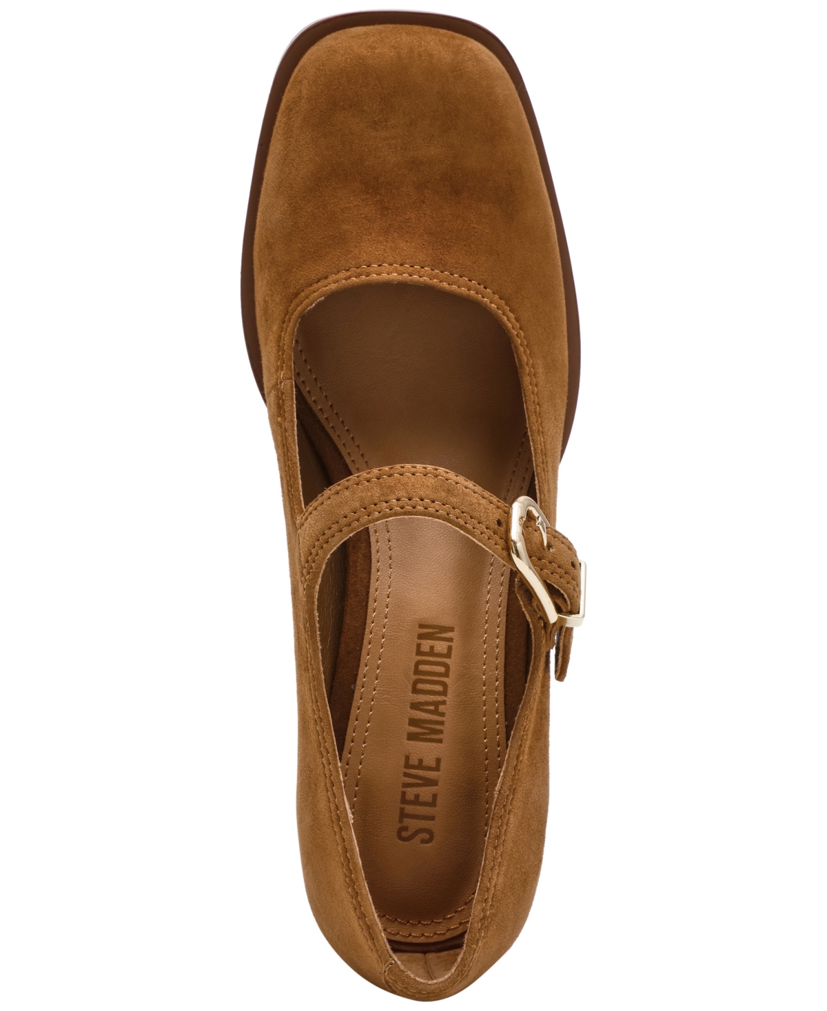 Steve Madden Women's Lisbon Platform Mary-jane Pumps In Brown