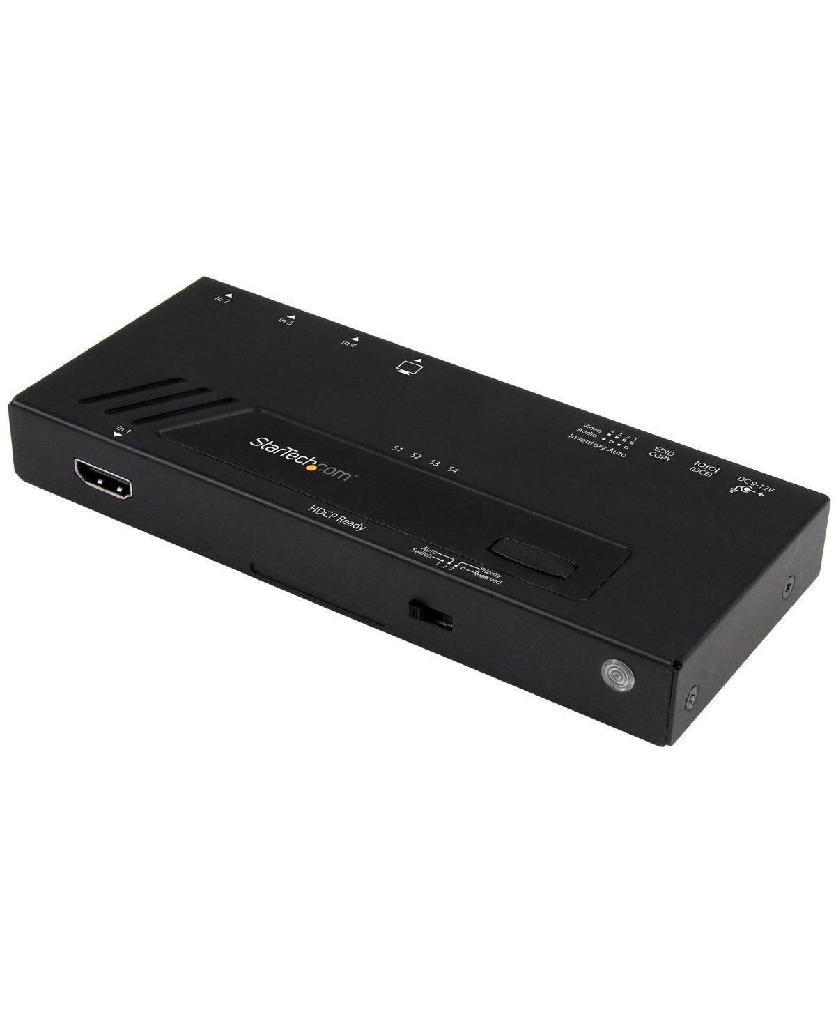 StarTech 4 Port 4K Hdmi Automatic Video Switch