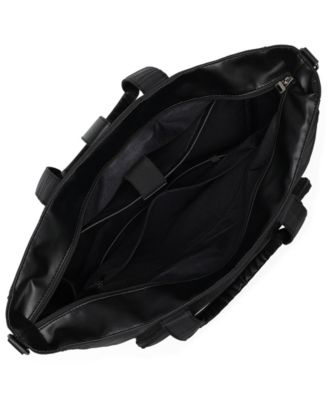 Voyage 14.5" Twill and Faux Leather Weekender Tote Bag