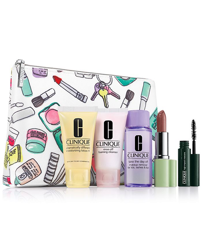 Clinique Receive a FREE Clinique Bonus Gift with $27 Clinique purchase, Created for Macy's (A $70 value) & Reviews - Gifts with Purchase - -