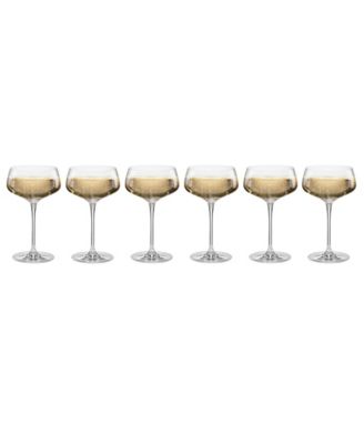 Tuscany Classics Angled Coupes, Set Of 6