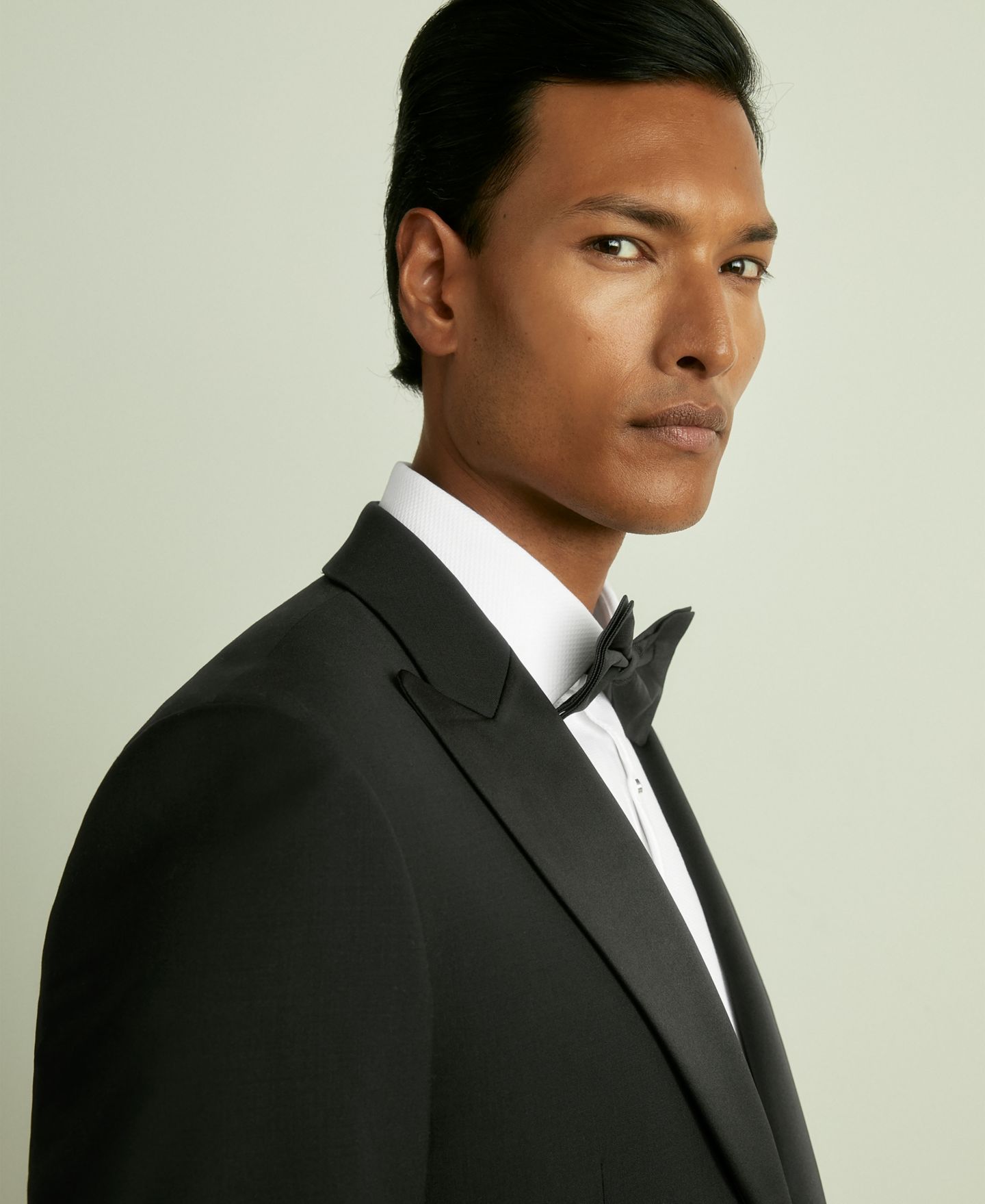 Мужские куртки REISS Poker Regular-Fit Single-Breasted Tuxedo Suit, цвет: Чёрный — фото 7