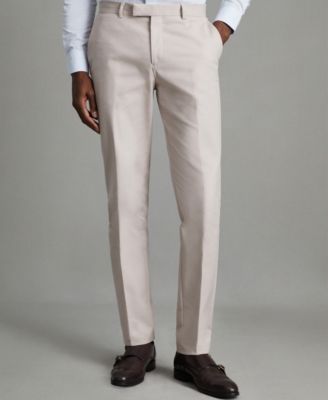 REISS - Men's Slim Fit Cotton Blend Pants