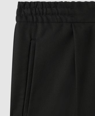 Men's Relaxed Drawstring Turn-Ups Pants