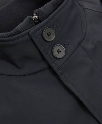 Men's Hybrid Removable Funnel Neck Overcoat