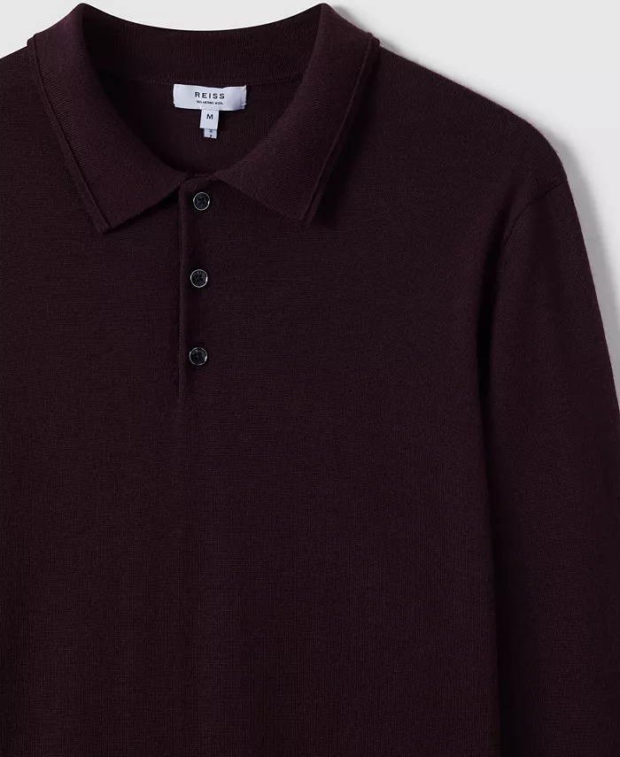 Men's Merino Wool Polo Shirt - thumbnail 5