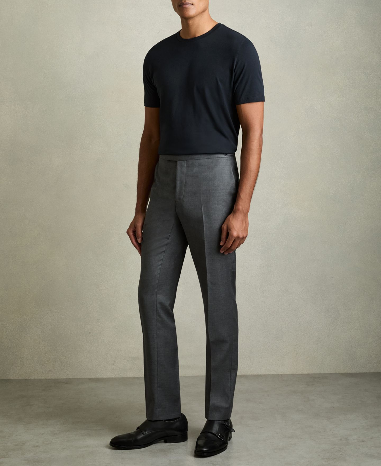 Мужские футболки REISS Bless 3-Pack Tailored-Fit Cotton Crew-Neck, цвет: Разноцветный — фото 4