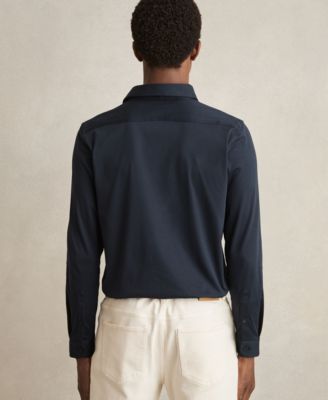 Men's Air-Water Cotton Button-Through Shirt