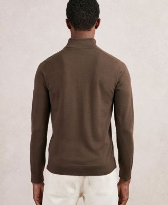Men's Merino Wool Half-Zip Sweater