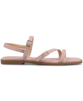 Women's Brianna Asymmetrical Strappy Flat Sandals