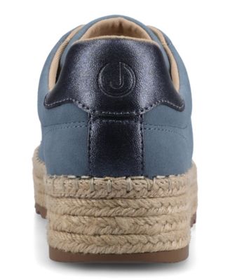 Women's Cosima Esapdrille Round Toe Lace Up Sneakers