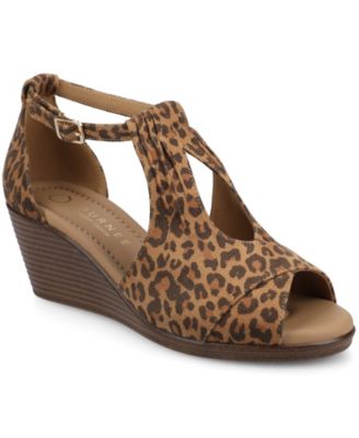 Women's Kedzie Peep Toe Wedge Sandals