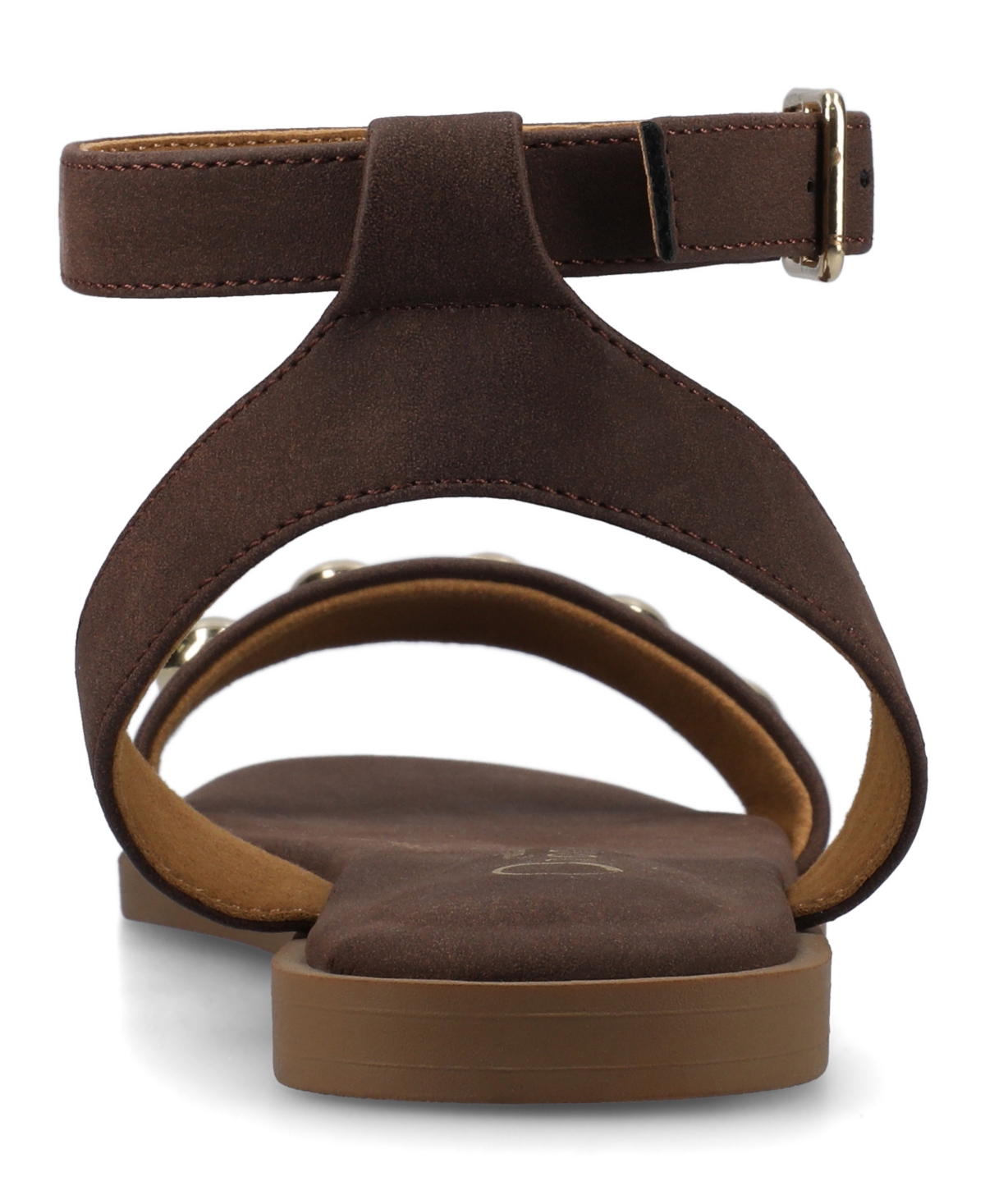 Journee Collection Women's Primrose Ankle Strap Open Toe Sandals