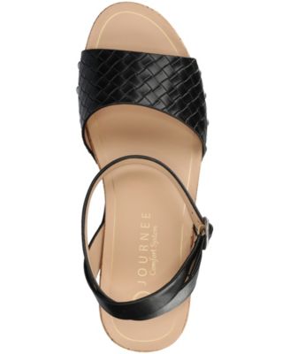 Women's Vanessa Open Toe Platform Clog Heels