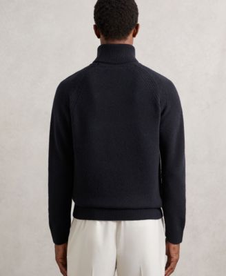 Men's Wool-Cashmere Roll-Neck Sweater