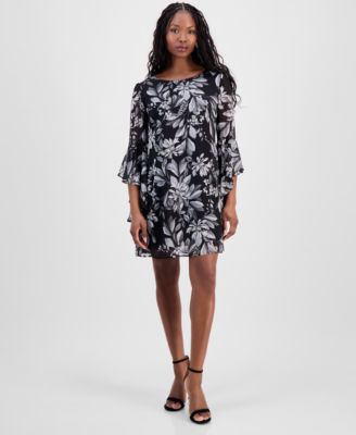 Petite Chiffon Sheath Dress