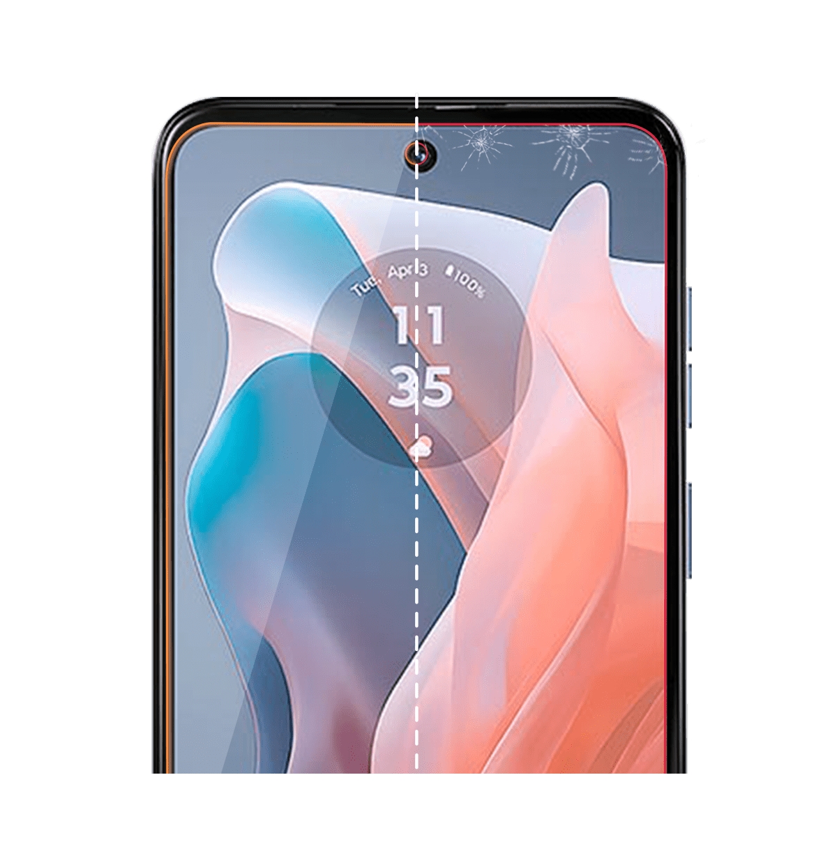 ITSkins Supreme Glass Screen Protector for Motorola Moto G 5G (2024)