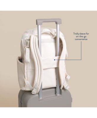 Baby BELONG TOP OPEN BACKPACK WOVEN CHOCOLATE