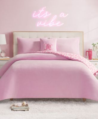 Plush Reversible Gothic Leopard 3-Pc. Comforter Set, Twin/Twin XL