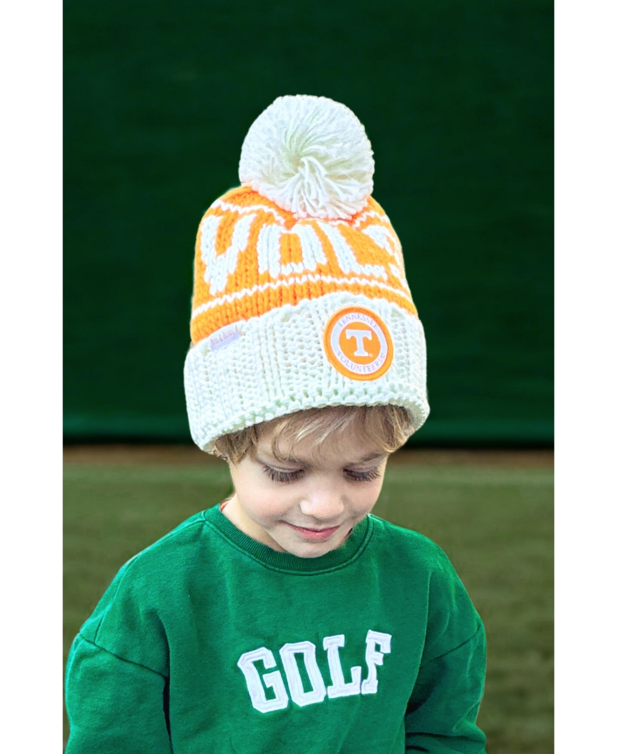 Bits & Bows Kids Unisex Tennessee Bobble Hat