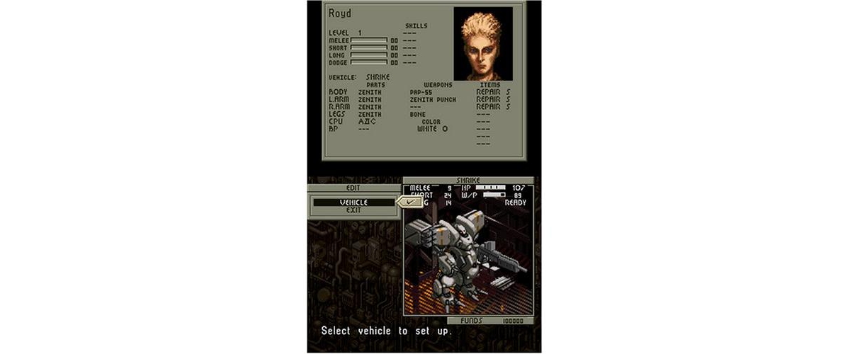 Front Mission - Nintendo Ds