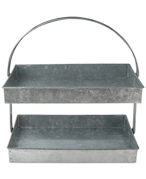 Thirstystone Galvanized 2 Tier Stand Reviews Serveware