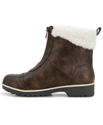 Women's Brynn Water Resistant Zip-Front Cozy Booties