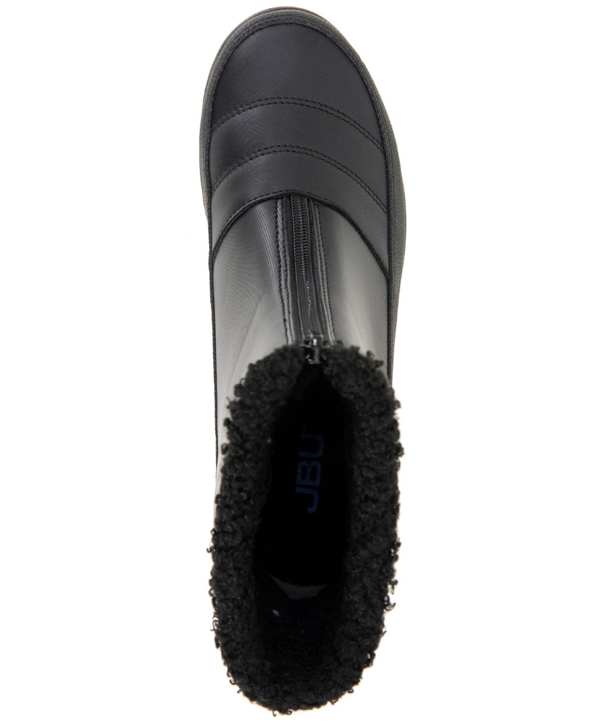 Jbu Women's Snowbound Encore Zip Front Cold-weather Boots In Black