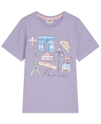 SCOTCH & SODA - Girls 4-6X Paris Graphic Short-Sleeve T-Shirt
