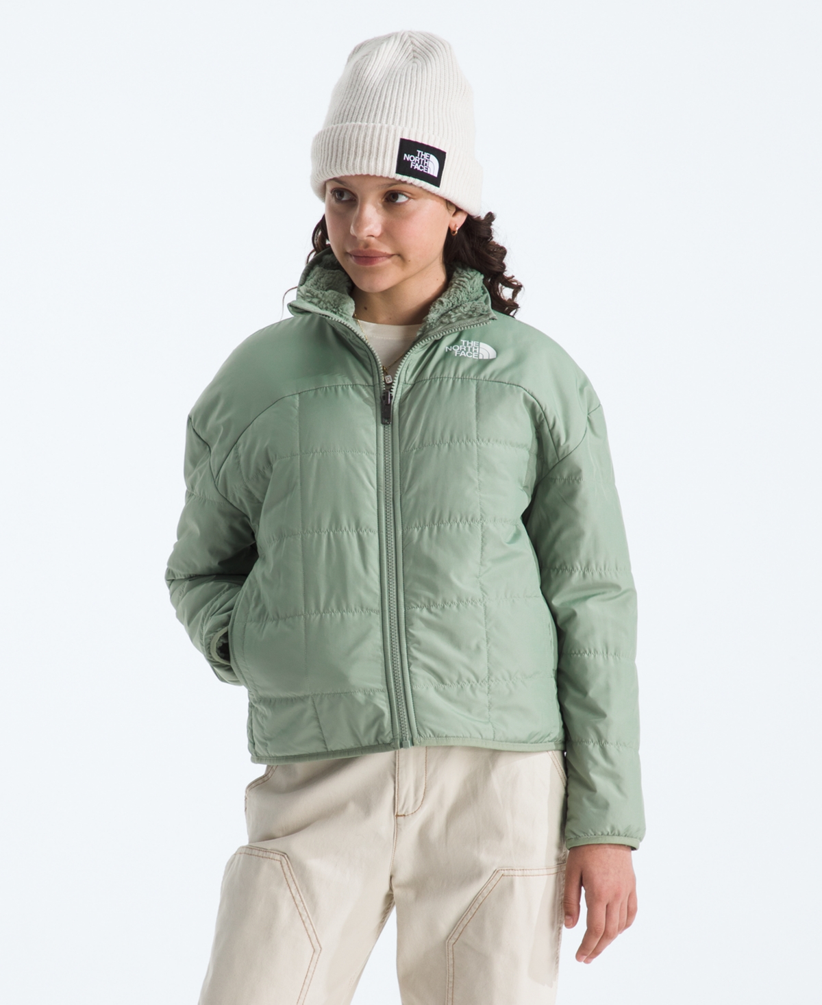 The North Face Girls 6-16 Reversible Shasta Full Zipper Jacket