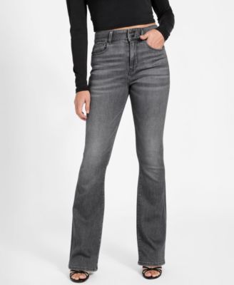 GUESS - Women's High Rise Flare Corset Jeans