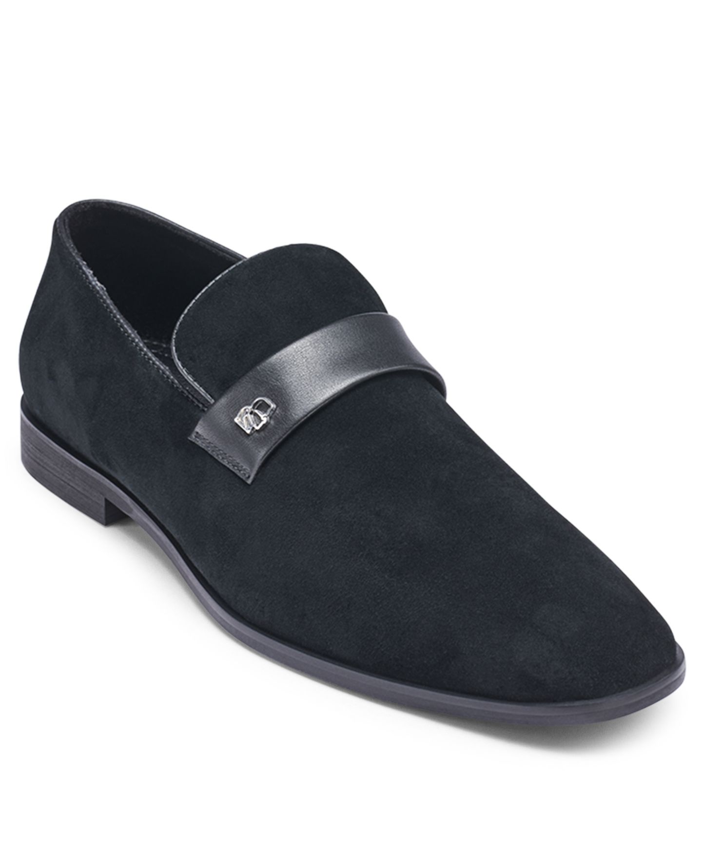Мужские туфли KARL LAGERFELD PARIS Round Toe Evening, цвет: Чёрный — фото 1