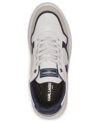 Men's Side Embroidered Karl Profile Logo Sneakers