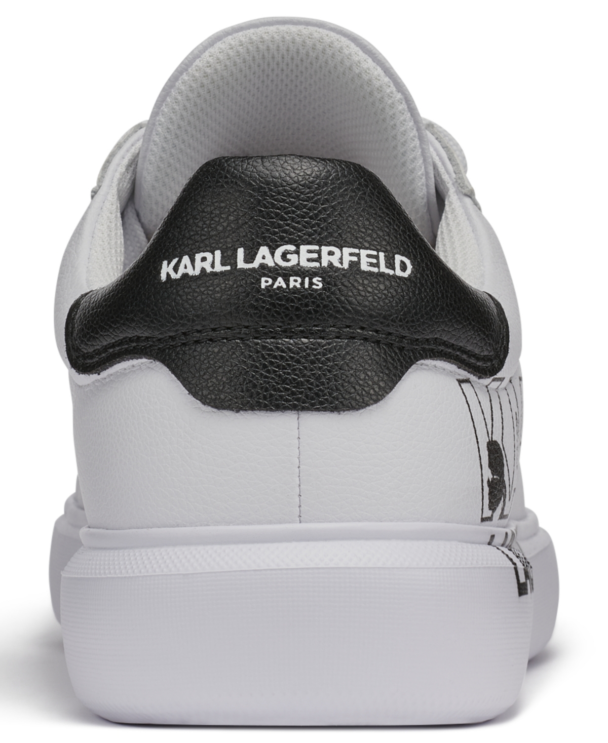Karl Lagerfeld Paris Men's Spillover Side Logo Sneakers
