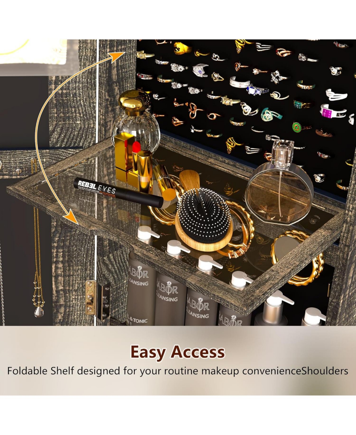 Vlsrka Floor / Wall Full Length Mirror