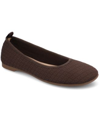 Women's Aria Knitted Round Toe Knit Flats