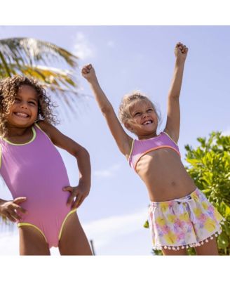 Big Girls Vacay Pop Recycled Crop Bikini