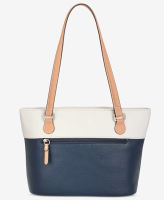 Large Color Block Tote Bag, Macy's Exclusive