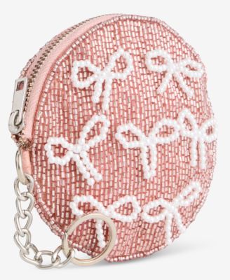 Hand Beaded Round Coin Purse, Exclusively at Macy's