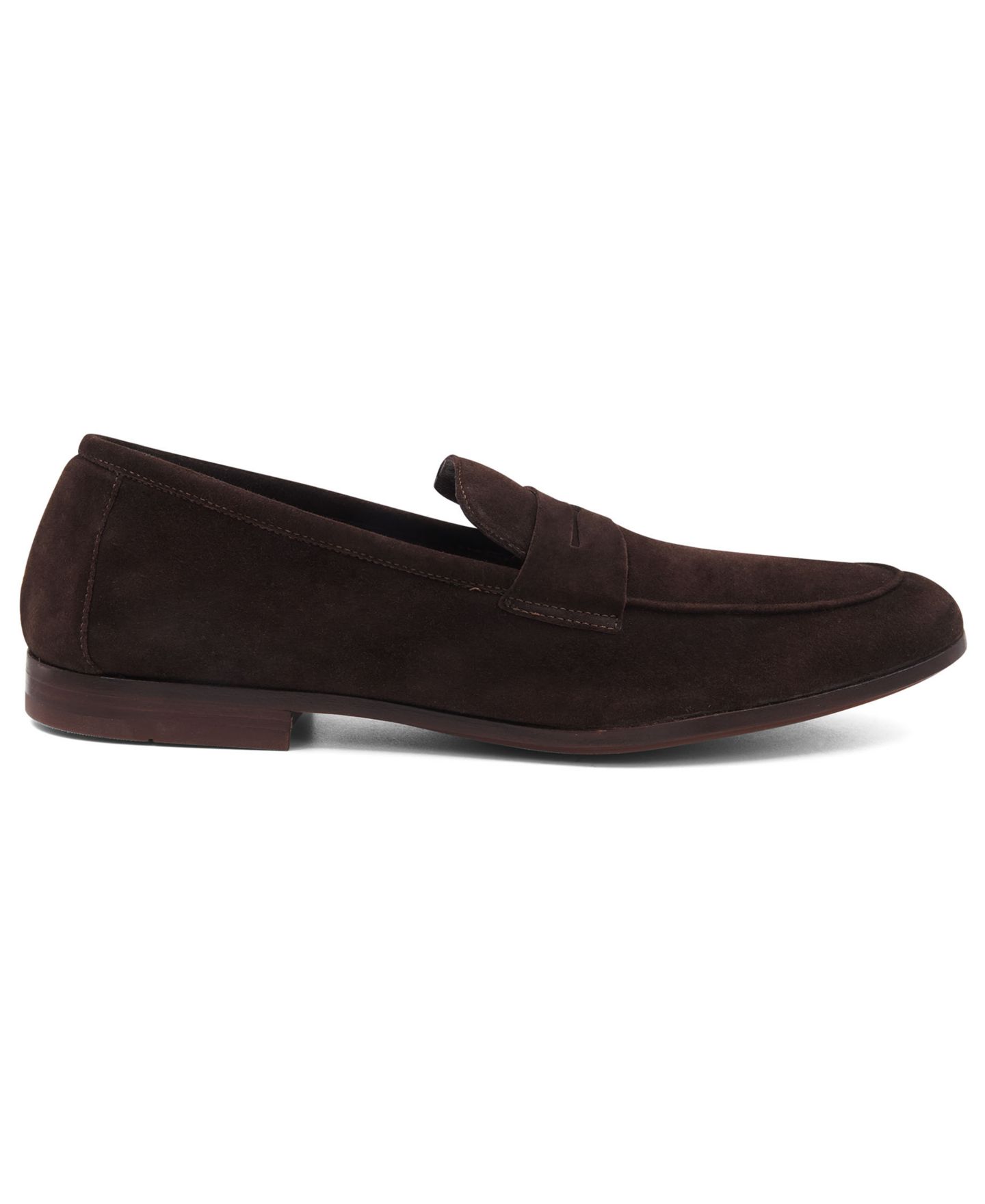 Мужские туфли Aquatalia Jon Slip-On, цвет: Тёмный коричневый — фото 2